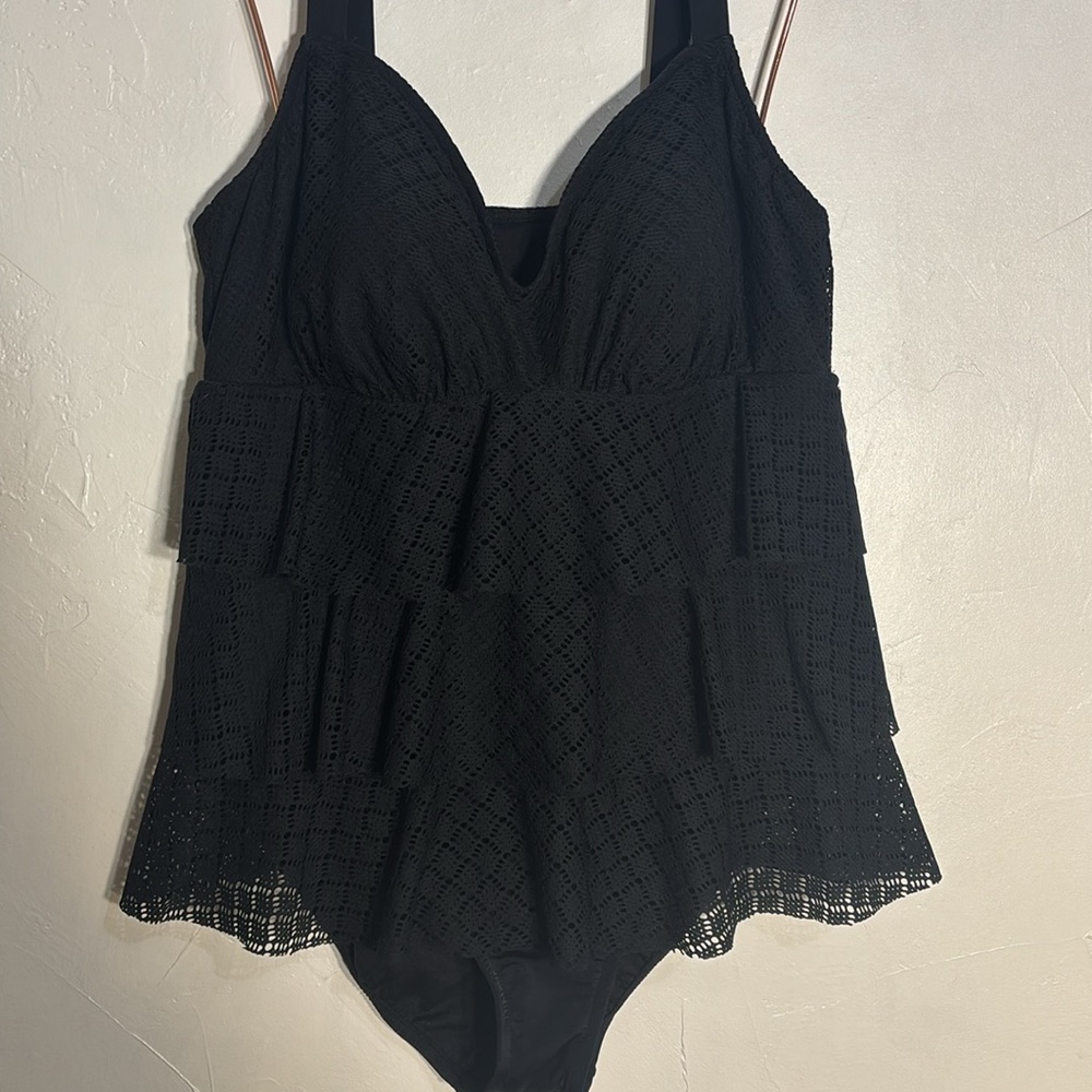 BAL Harbour Swim  Black NWOT - Picture 3 of 13